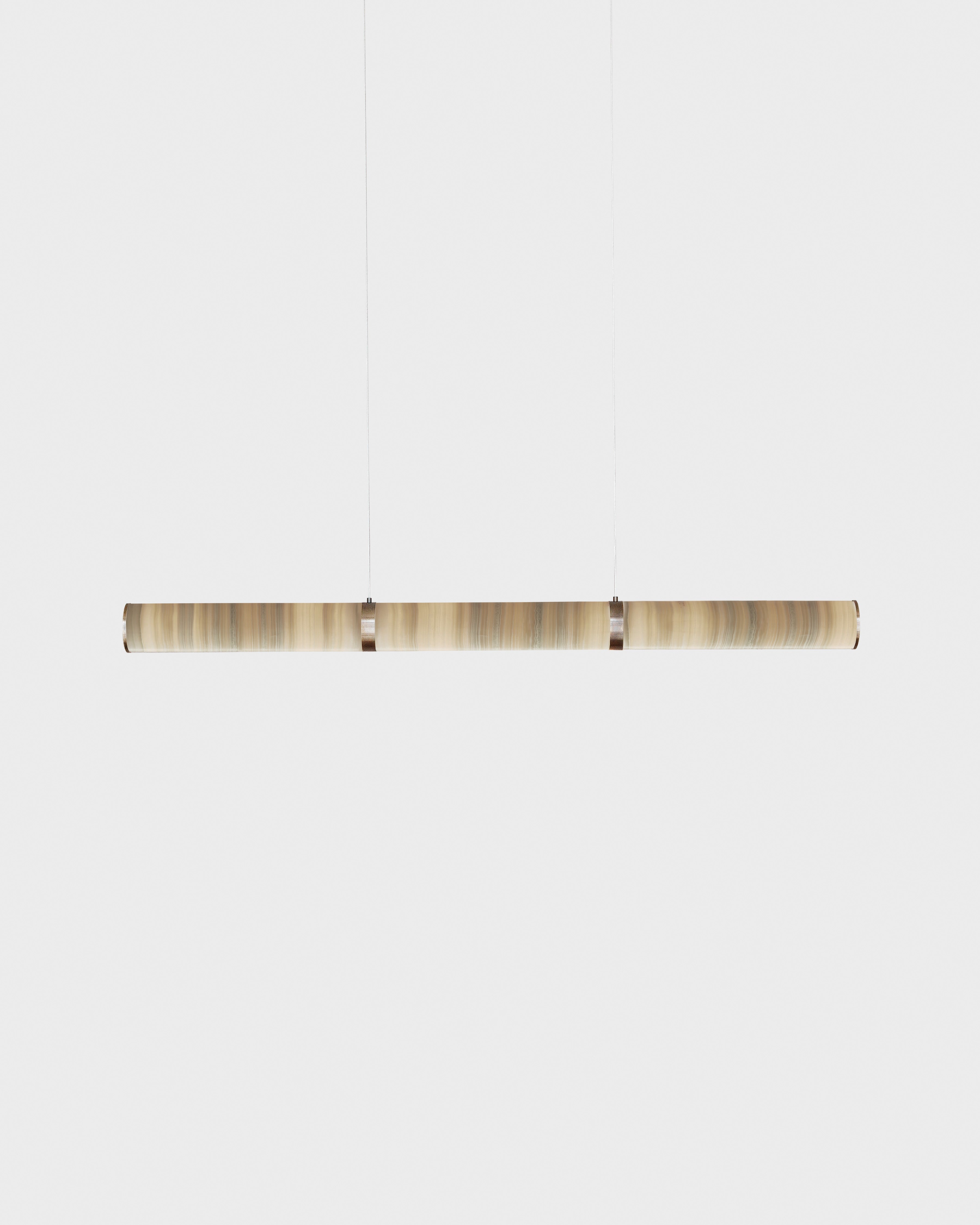 Anour PARS Horizontal - Browned Brass / Onyx mix - uit