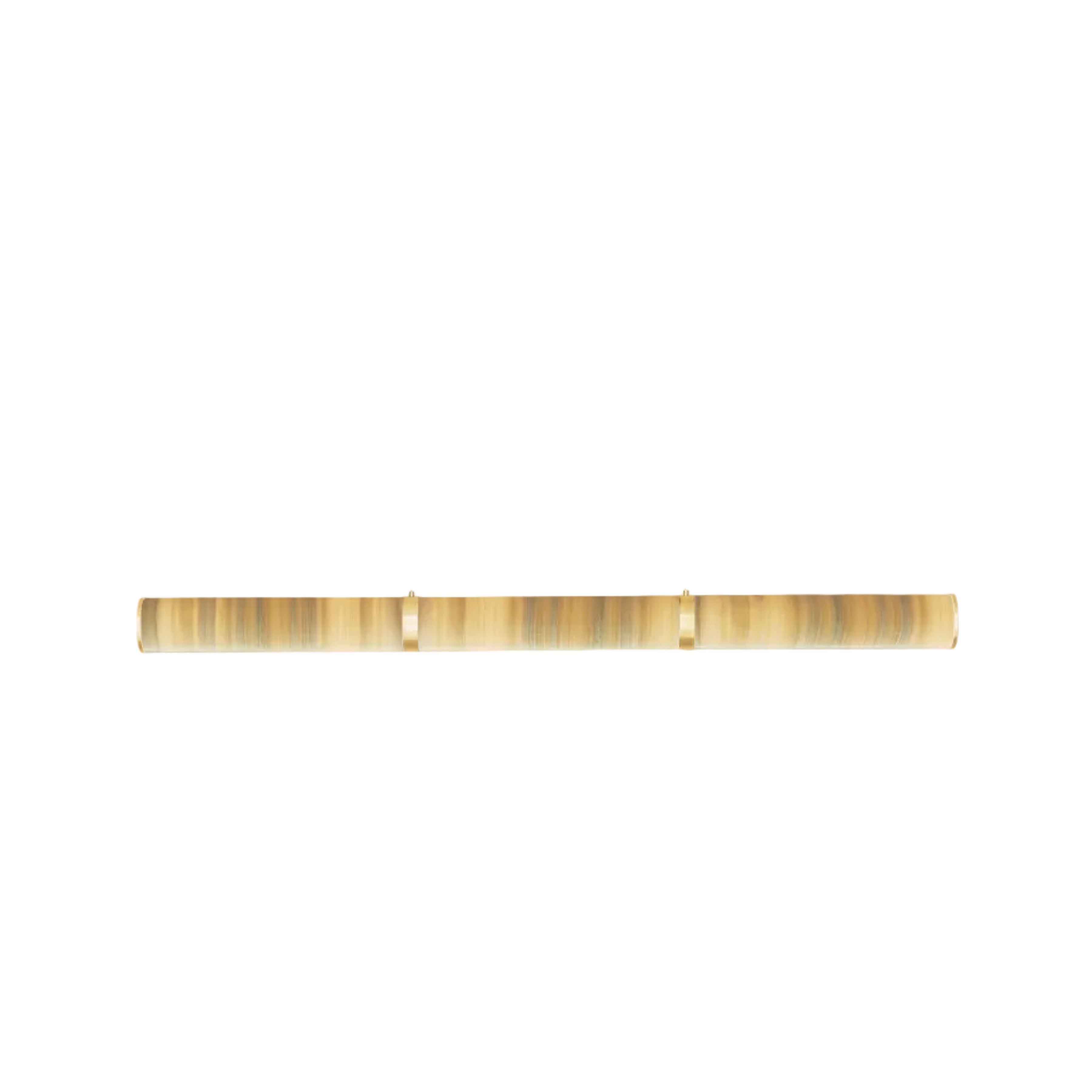 Anour PARS Horizontal - Brushed Brass / Onyx mix - aan