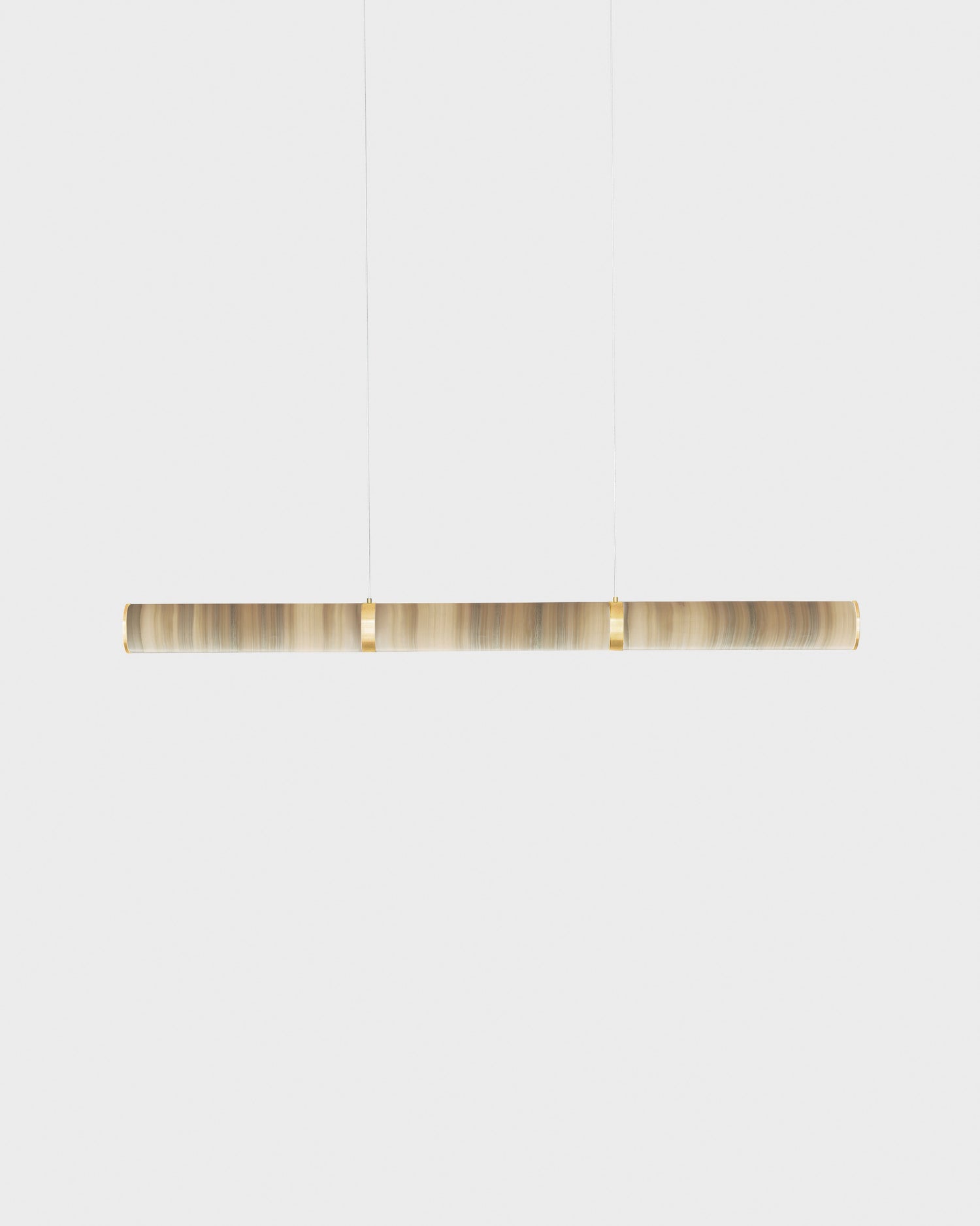 Anour PARS Horizontal - Brushed Brass / Onyx mix - uit