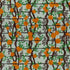 Jim Thompson stof Garden Party Orangerie JT013688003 – 100% linnen print