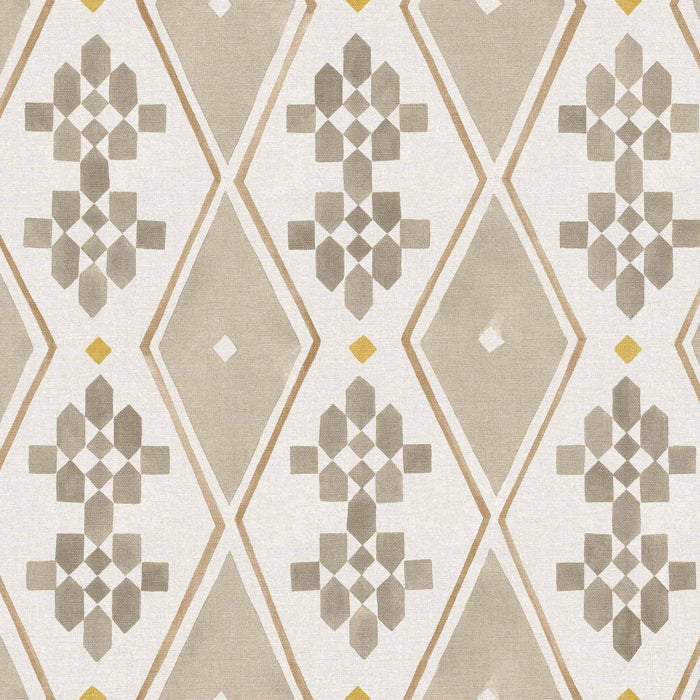 Coordonné behang Beldi Rugs Bone B00449