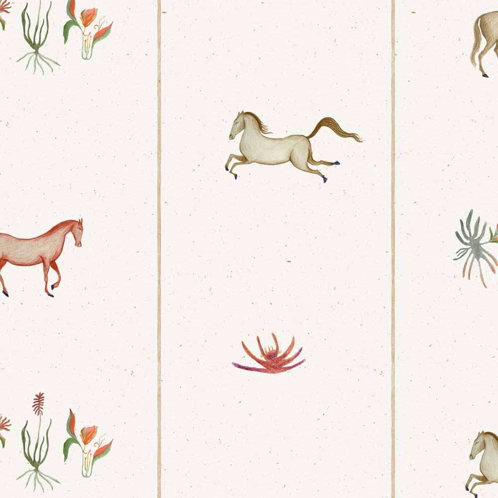 Coordonné behang Bike ride Fawn A00907