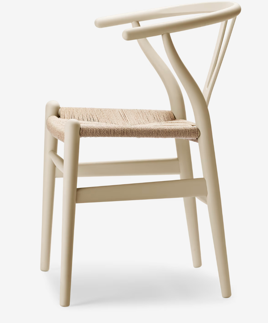 Carl Hansen & Son Wishbone Stoel CH24 Soft Edition Barley - By Ilse Crawford