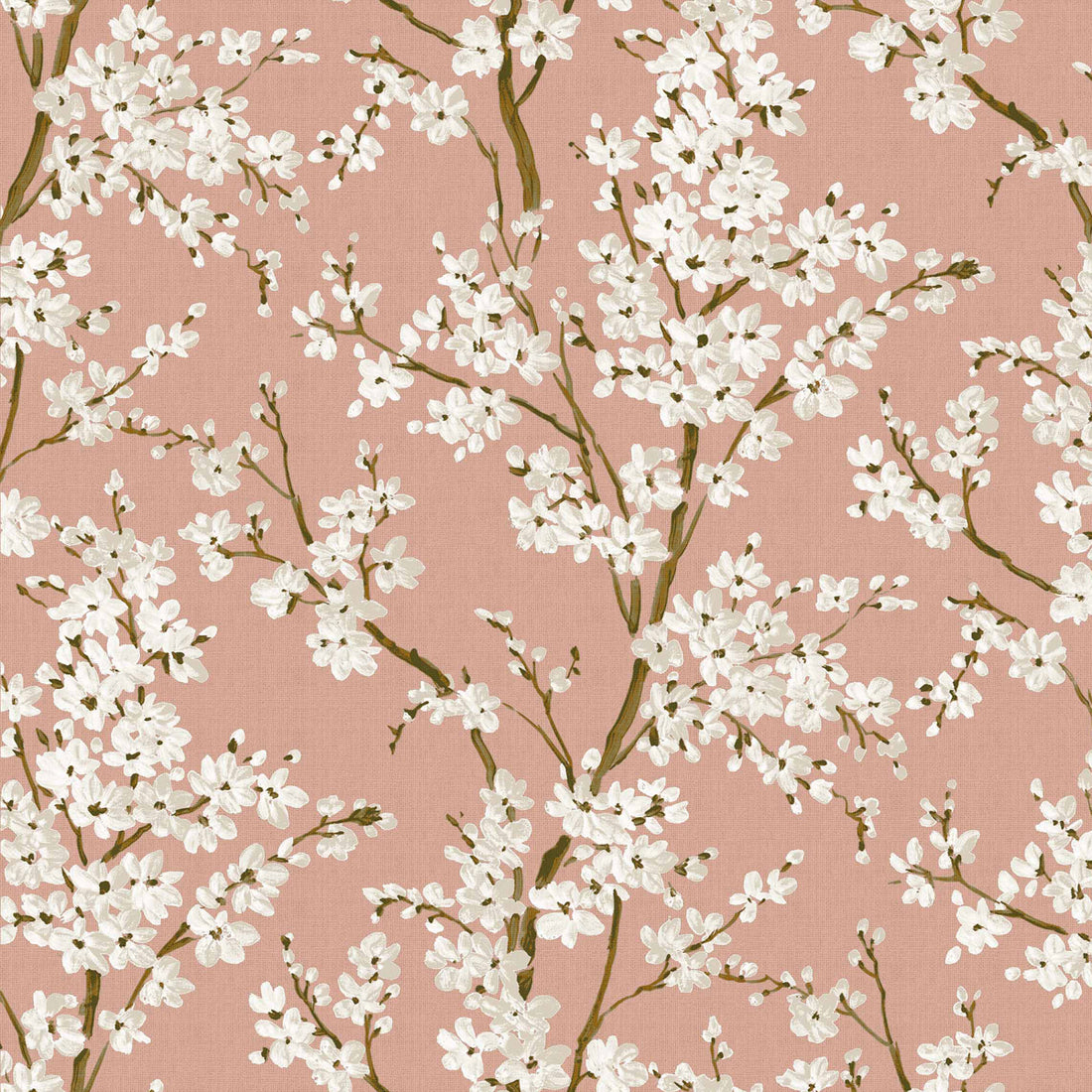 Coordonné behang Cherry Blossom Rose B00128