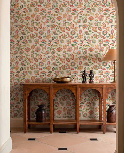Coordonné behang Chintz Calendula D00402