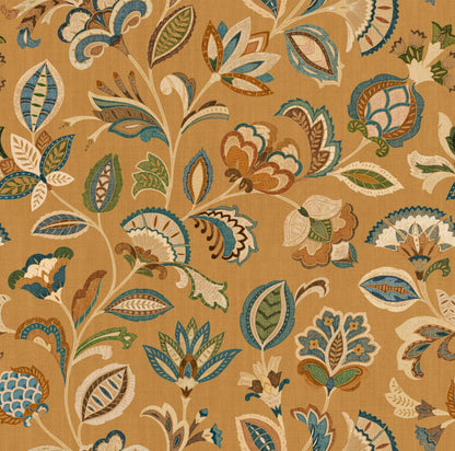 Coordonné behang Chintz Curry D00404