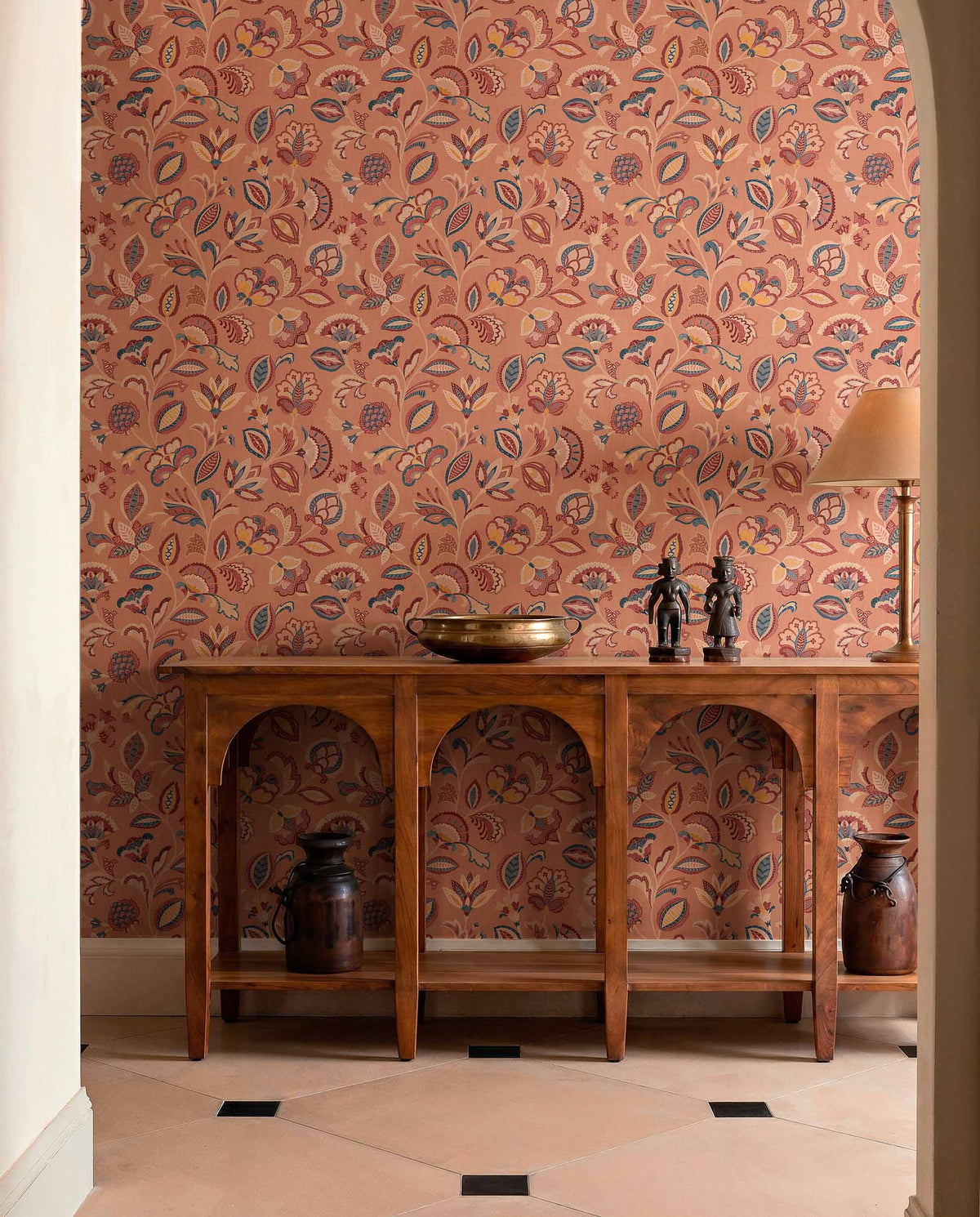 Coordonné behang Chintz Petal D00403