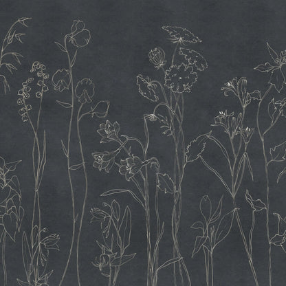 Coordonné Behang Countryside Black B00366