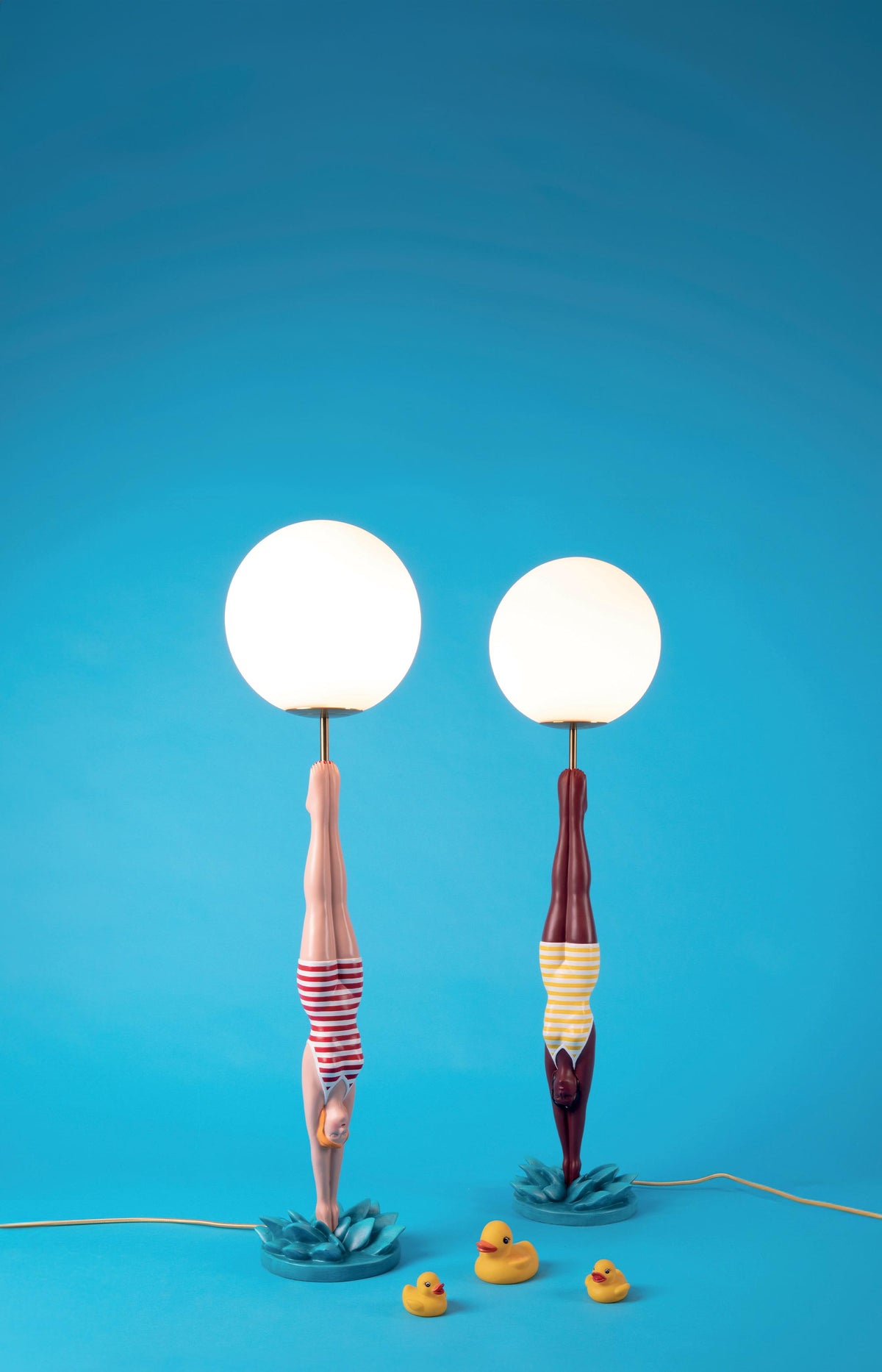 Seletti Diver Lamp Geel sfeerbeeld