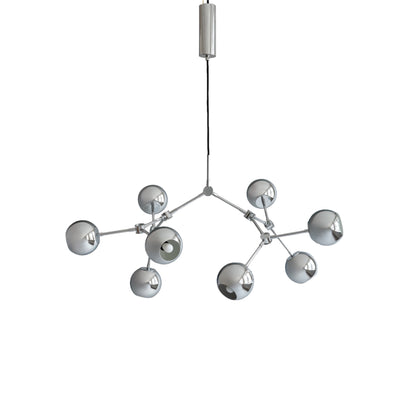 101 Copenhagen Drop Chandelier globe MINI Chrome