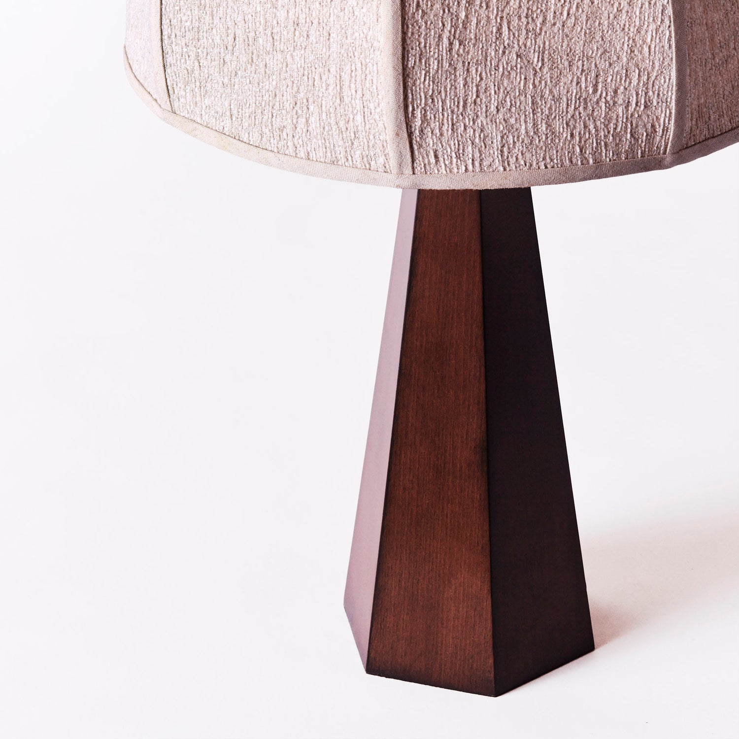 Dusty Deco Hexagon Table Lamp close-up