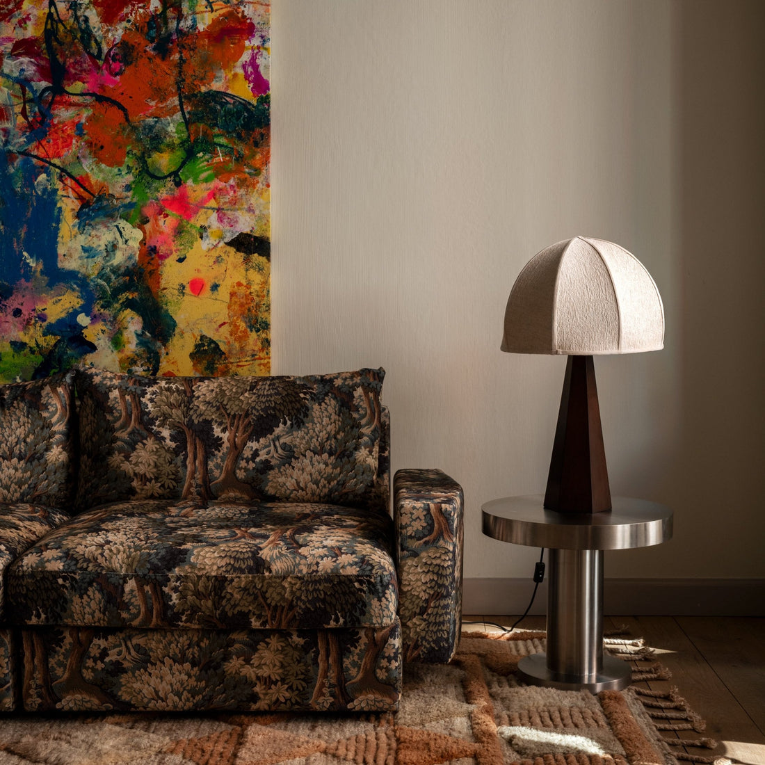 Dusty Deco Hexagon Table Lamp sfeerbeeld