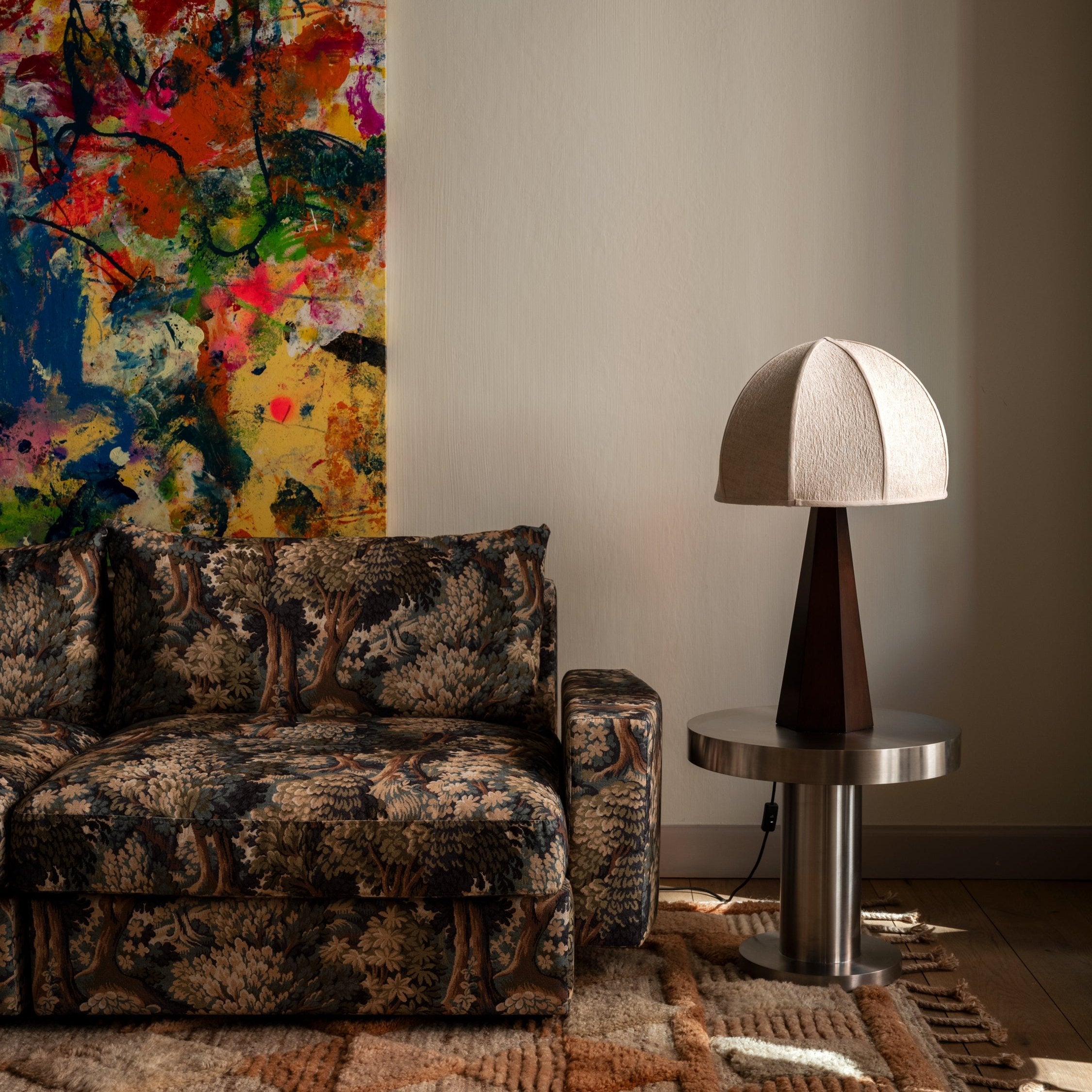 Dusty Deco Hexagon Table Lamp sfeerbeeld