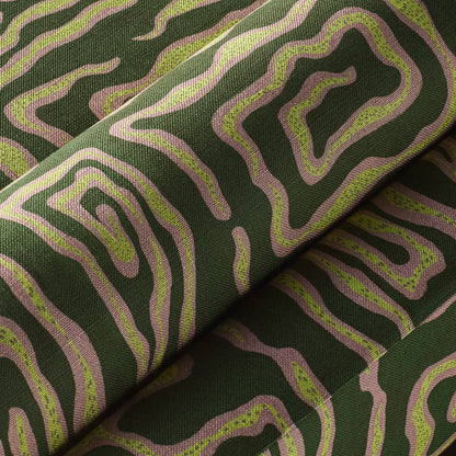 Dusty Deco V Daybed Beaten Track Green stof