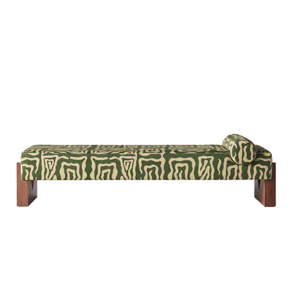 Dusty Deco V Daybed Beaten Track Green