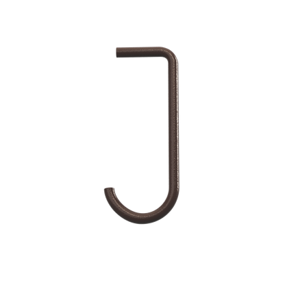 String hooks for metal shelves