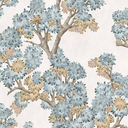 Coordonné behang Field-Maple Aqua YSP0502