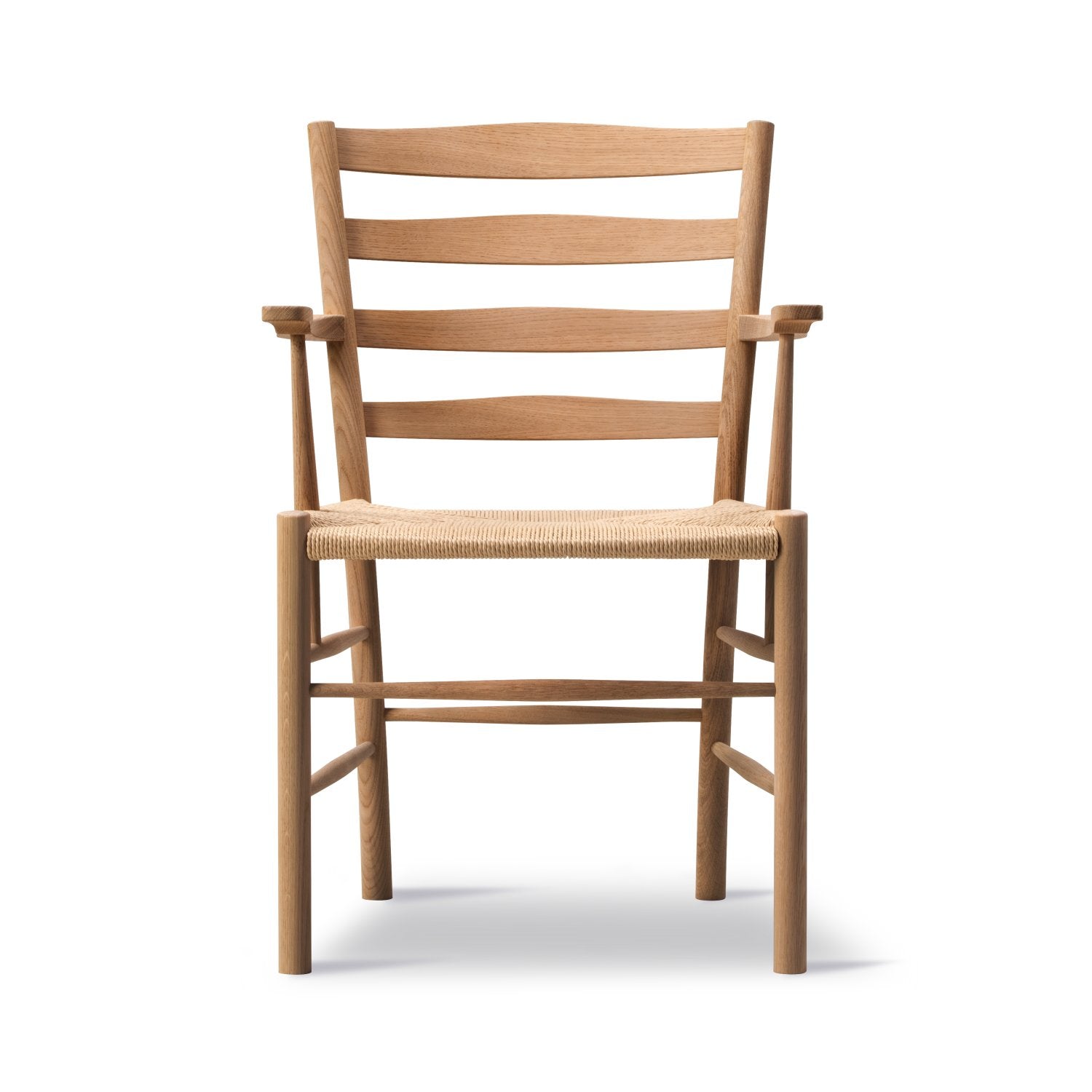 Fredericia Klint Armchair 3208 - natural papercord / oak oil
