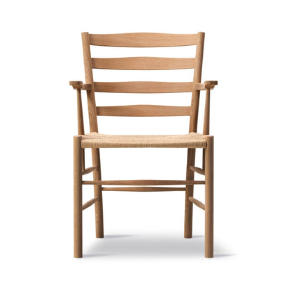Fredericia Klint Armchair 3208 - natural papercord / oak oil