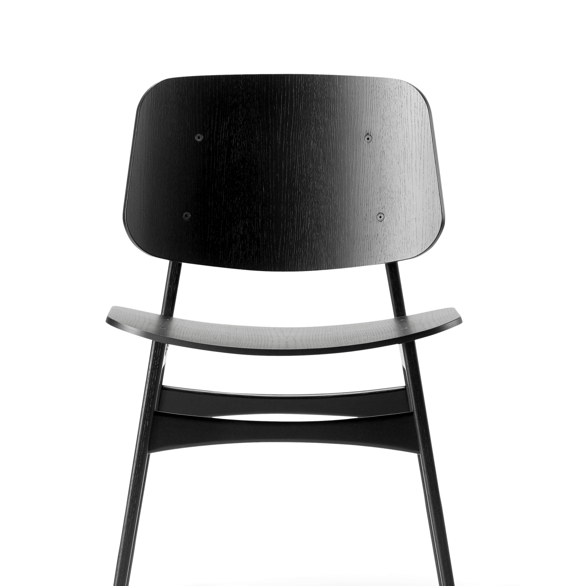 Fredericia Søborg Wood Base - Eiken zwart gelakt