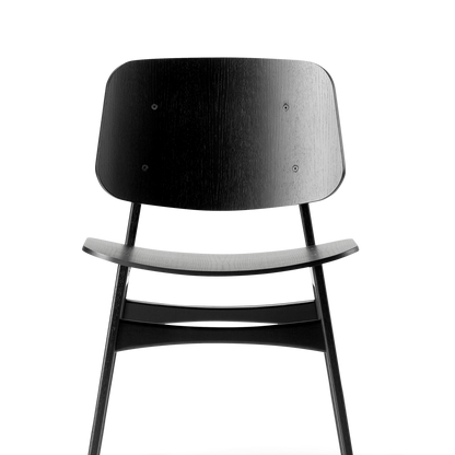 Fredericia Søborg Wood Base - Eiken zwart gelakt