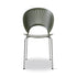 Fredericia Trinidad 3398 - beech khaki green / chrome