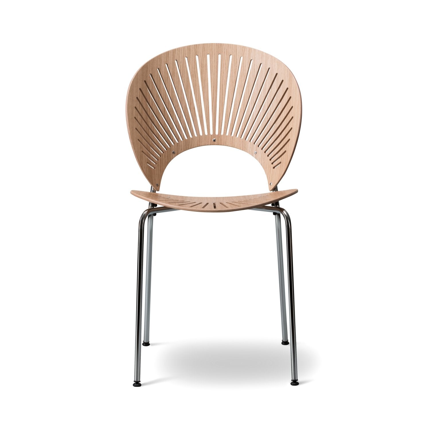 Fredericia Trinidad 3398 - oak lacquer / chrome