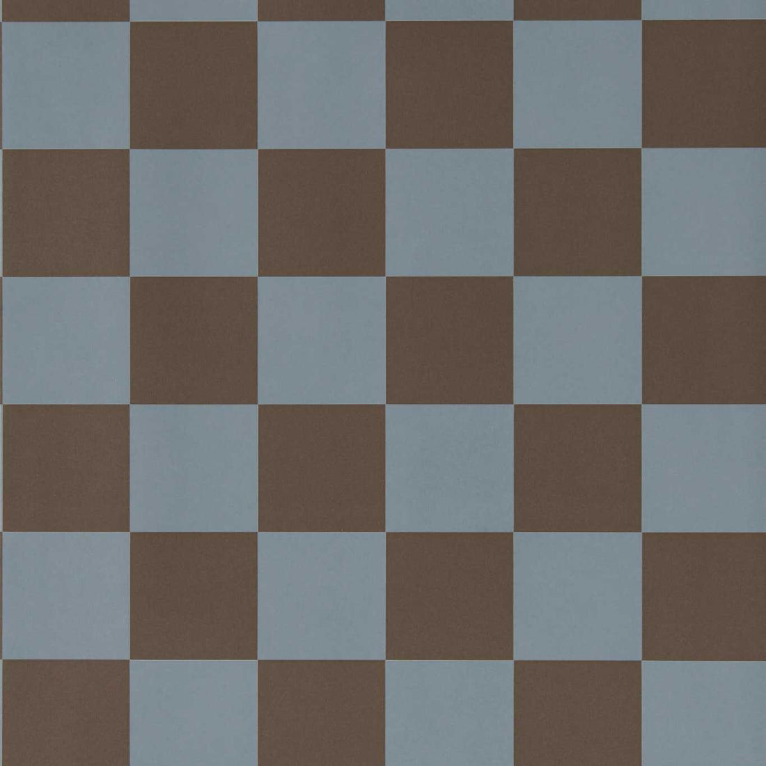 Harlequin behang Blenets check Atlantic/Chocolate 113168