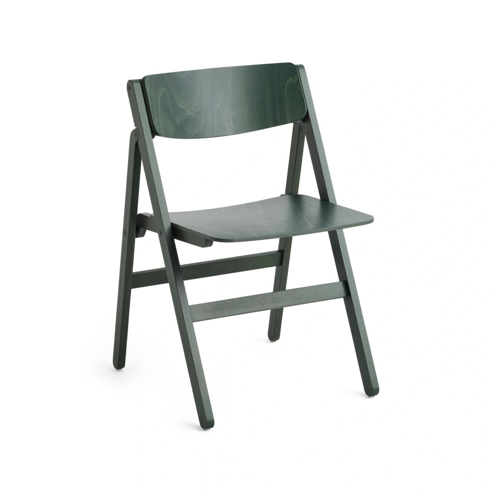 HAY Backflip Chair Cloud Blue semi-transparant gelakt beuken