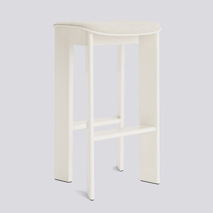 HAY Chisel 30 Bar Stool High H75 Cream White beuken Mode 011