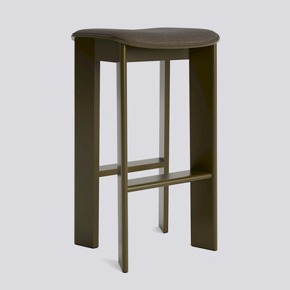 HAY Chisel 30 Bar Stool High H75 Green Umber beuken Remix 954