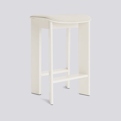 HAY Chisel 30 Bar Stool Low H65 Cream White beuken Mode 011