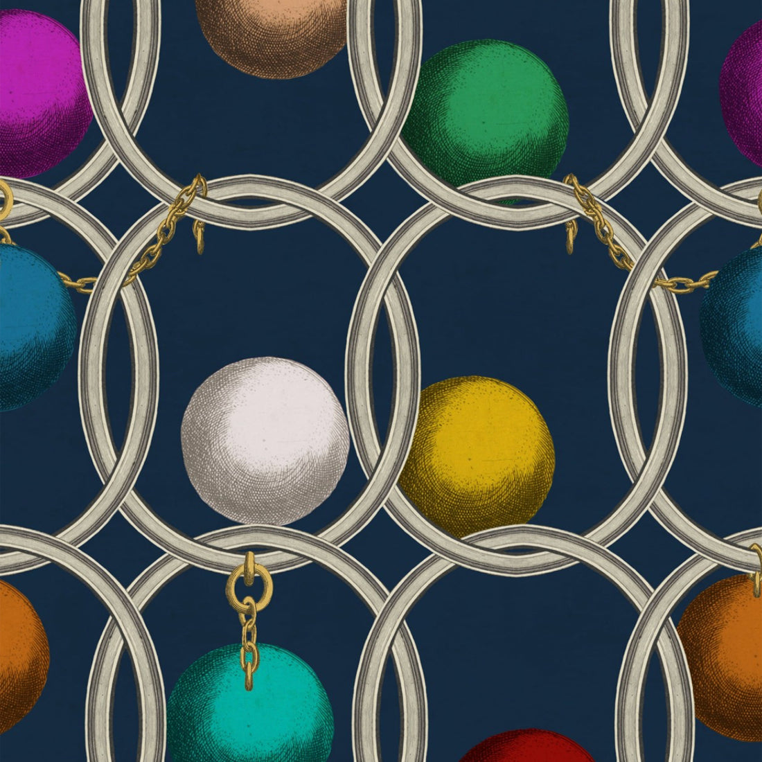 Mind the Gap behang Icantenato Blu WP20839