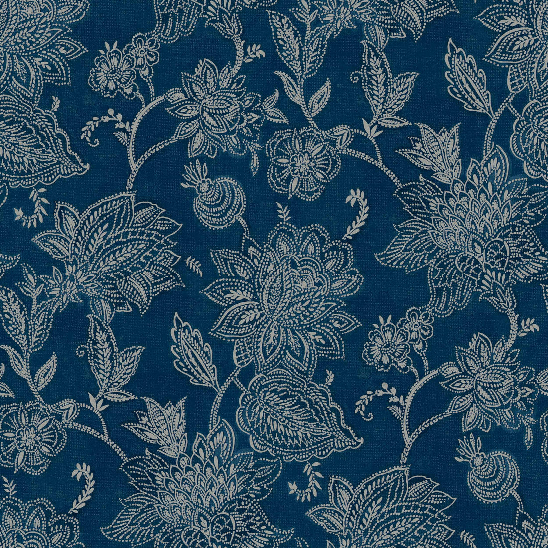 Coordonné behang Kashmir Indigo D00423B