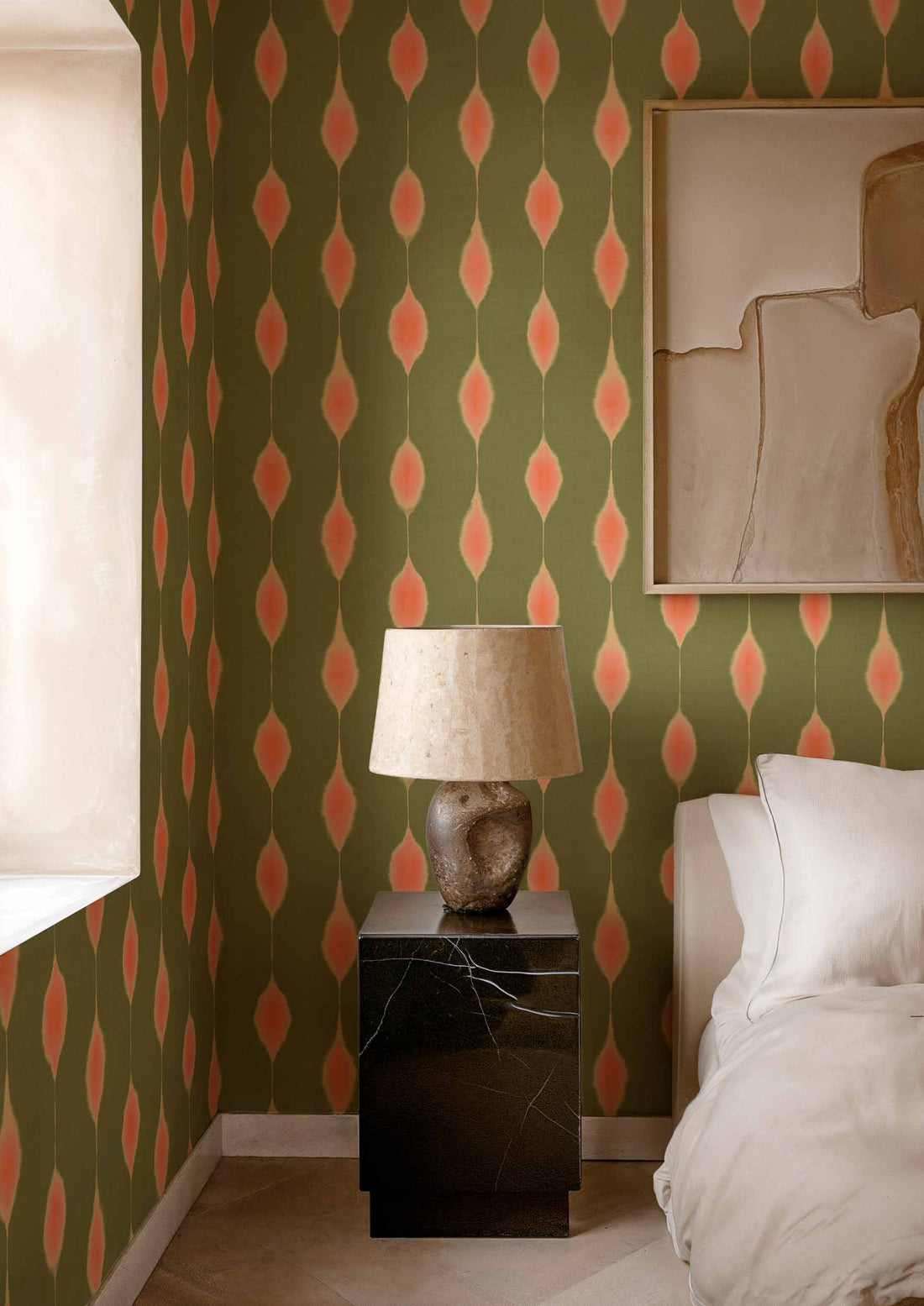 Coordonné behang Kumo Moss  B00915