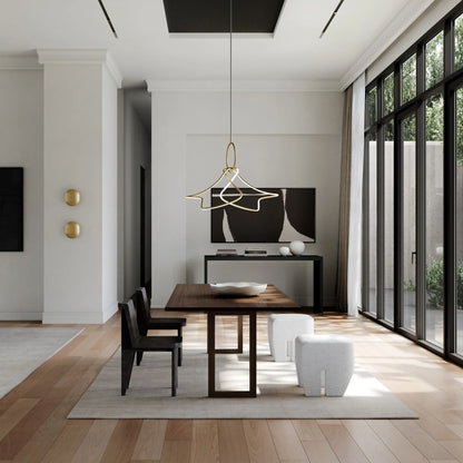 101 Copenhagen Kumo Chandelier Mini - Brass