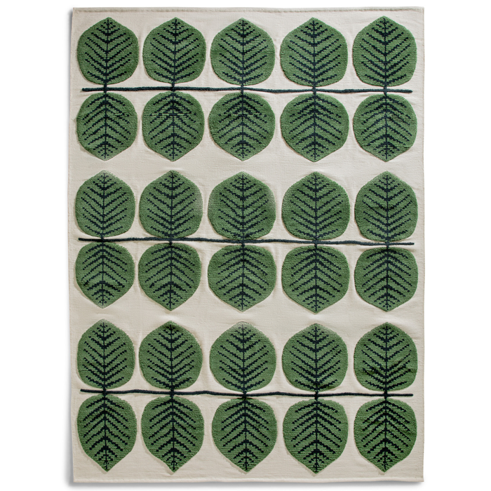 Layered Stig Lindberg Berså Birch Green vloerkleed