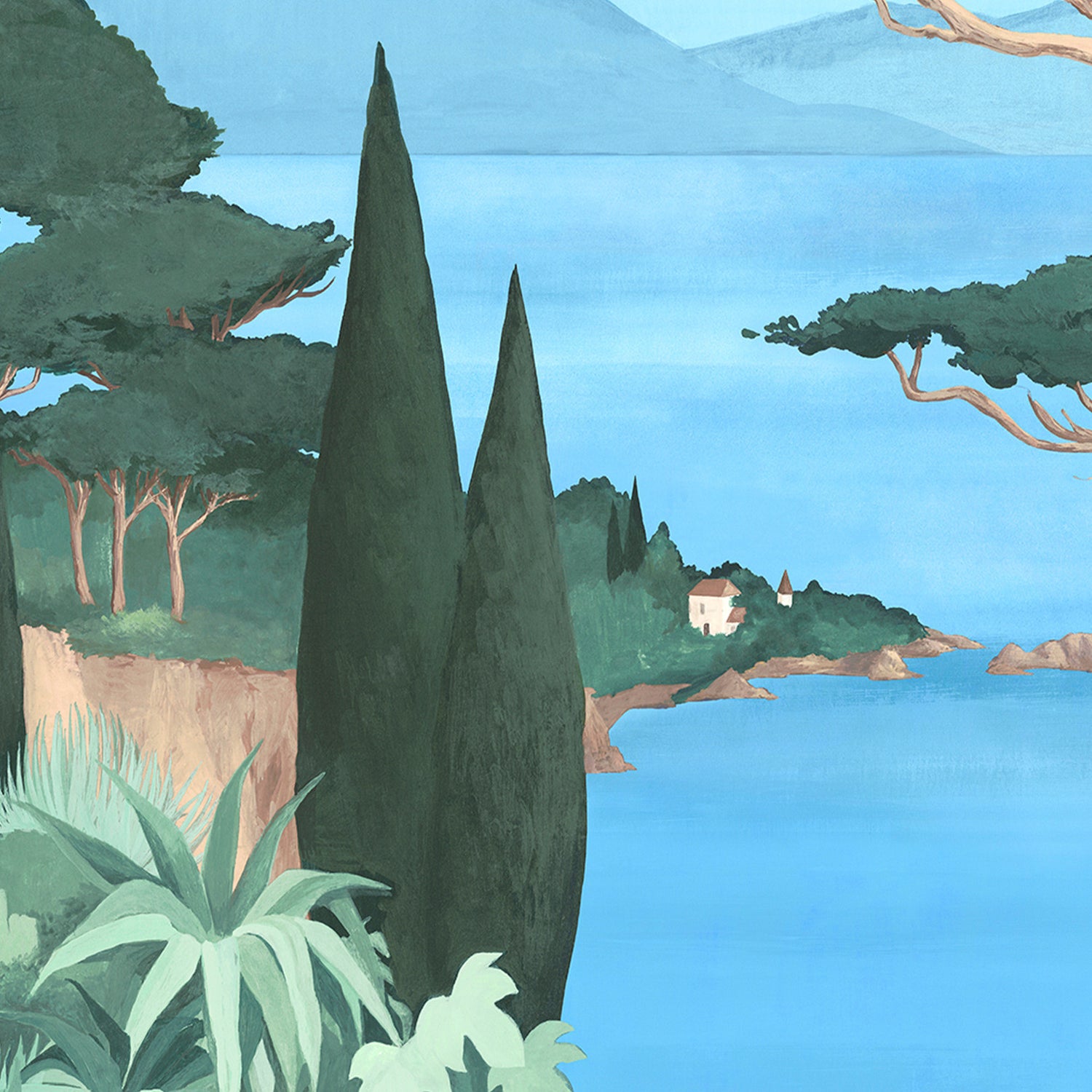Les Dominotiers Lago in Fiore interieur