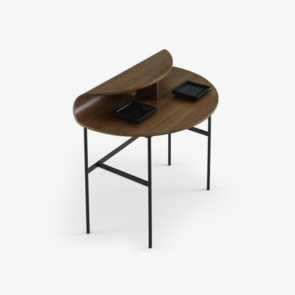 Ligne Roset Roll bureau detail walnootfineer