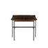 Ligne Roset Roll bureau walnoot zwart staal