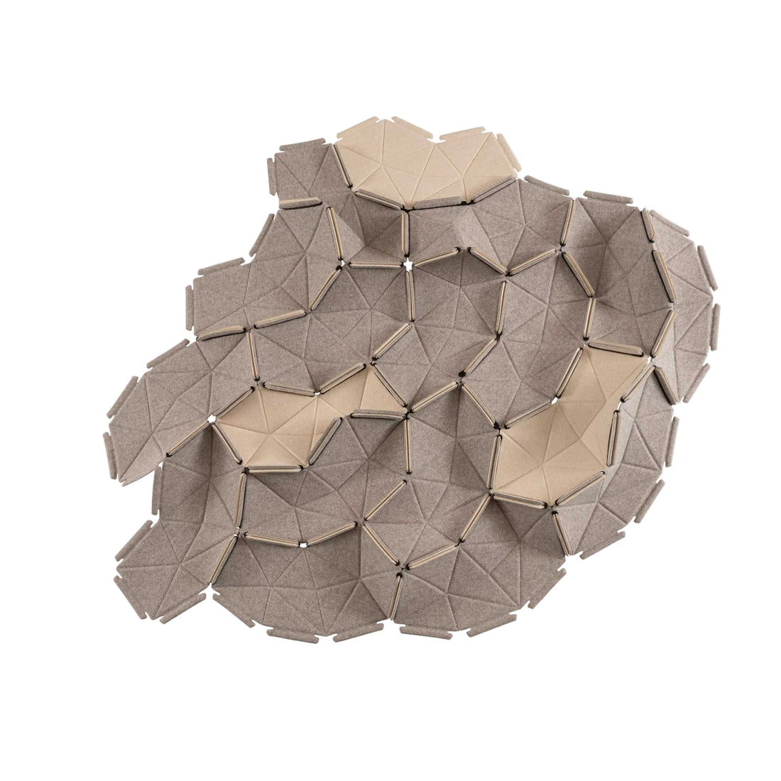 Clouds Pack of 10 pieces divina md m227/md203- grege/ivoire