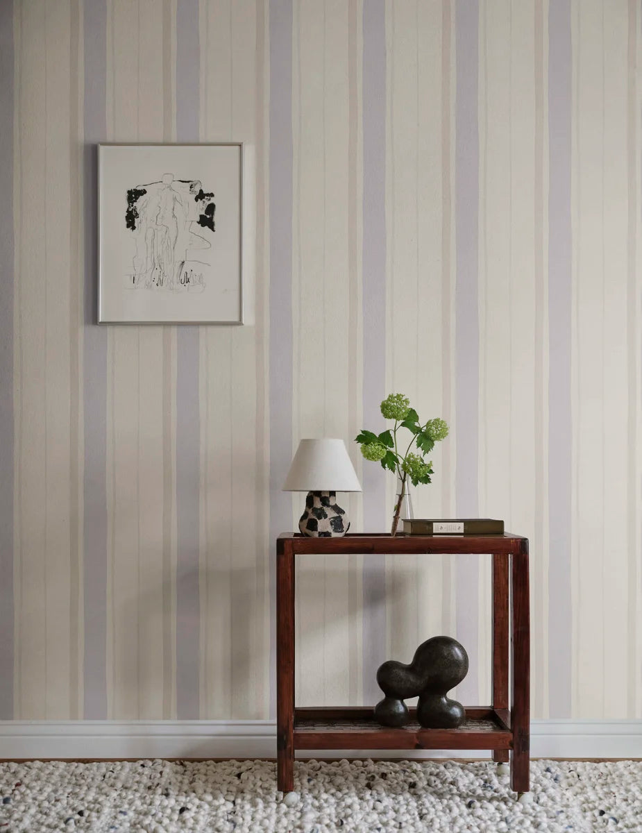 Sandberg mural behang Billie Lilac S10539
