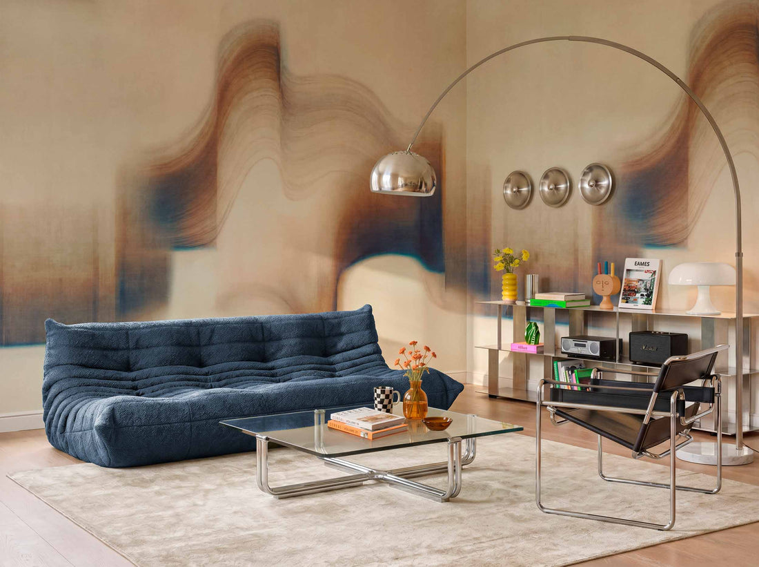 Tres Tintas Luminous Flux Azul sfeerbeeld interieur