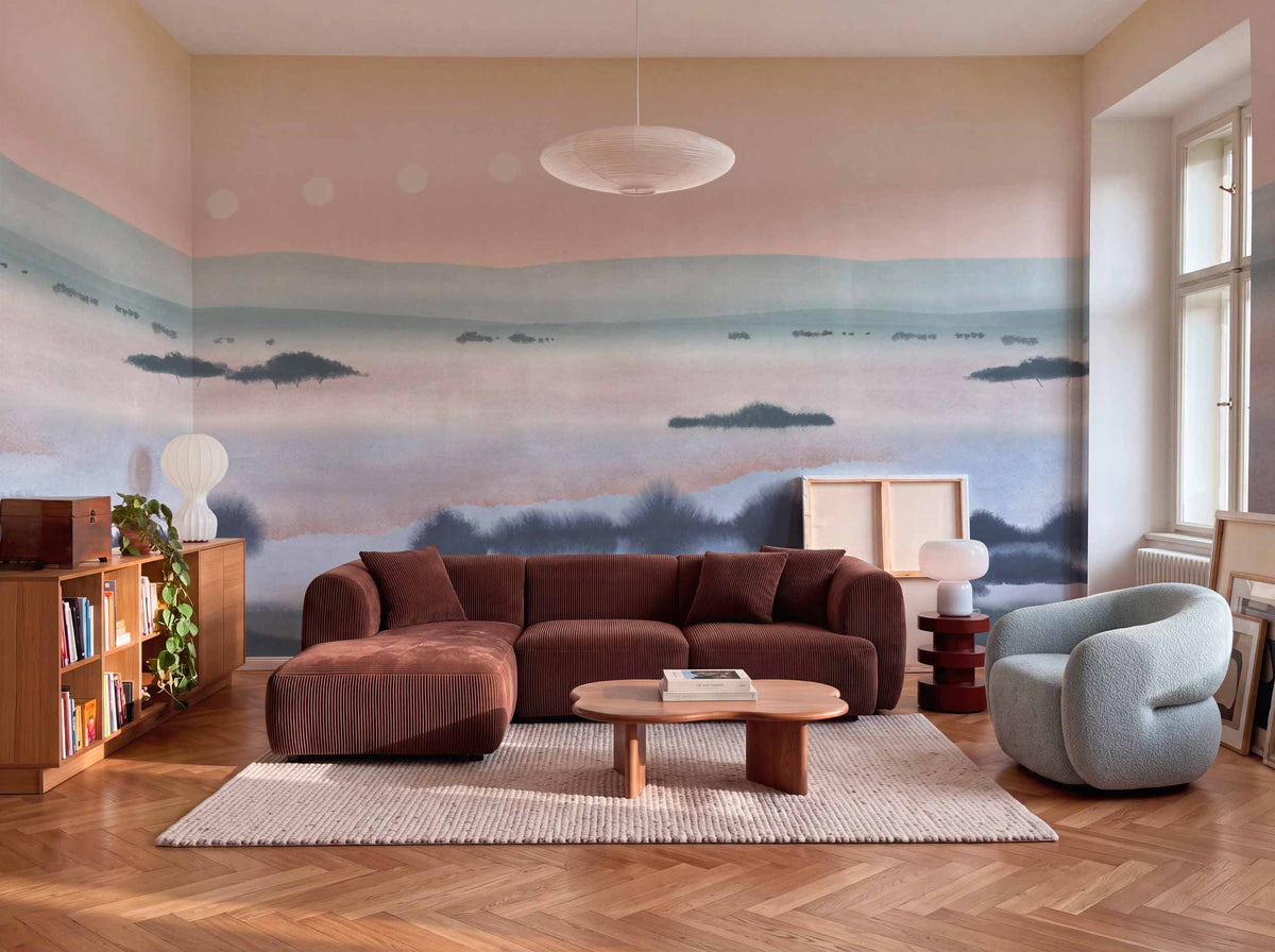 Tres Tintas Many Moons Celeste sfeerbeeld interieur