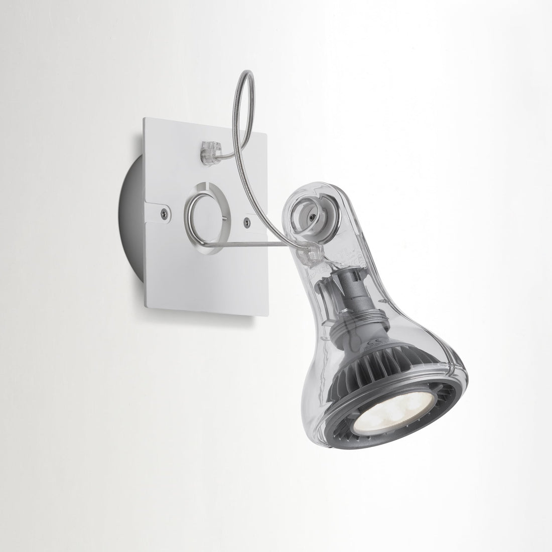 Marset Atlas wandlamp transparant
