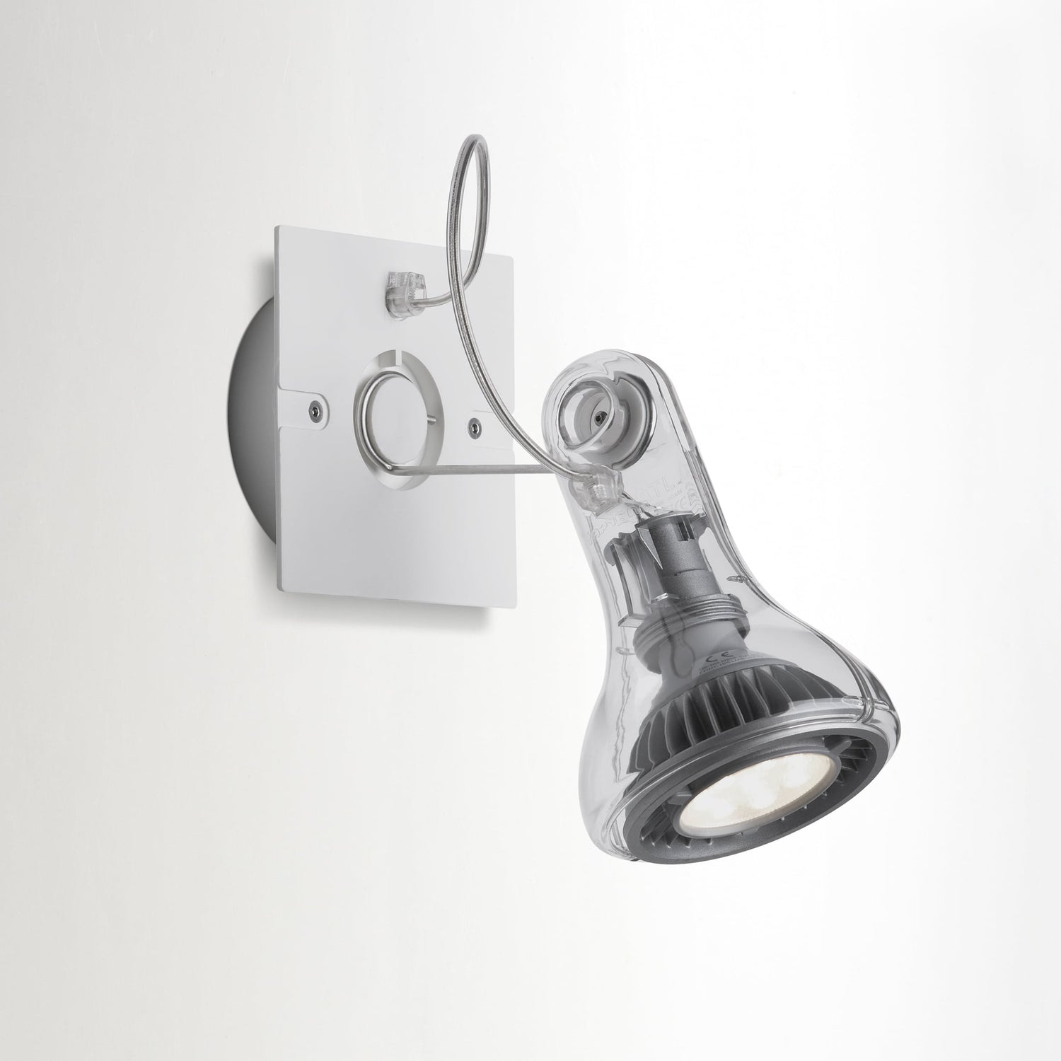 Marset Atlas wandlamp transparant