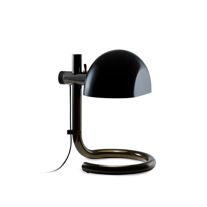 Marset Lauro M tafellamp donkerbruin zwart