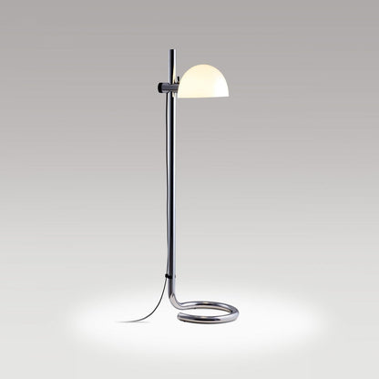 Marset Lauro P vloerlamp verchroomd staal wit