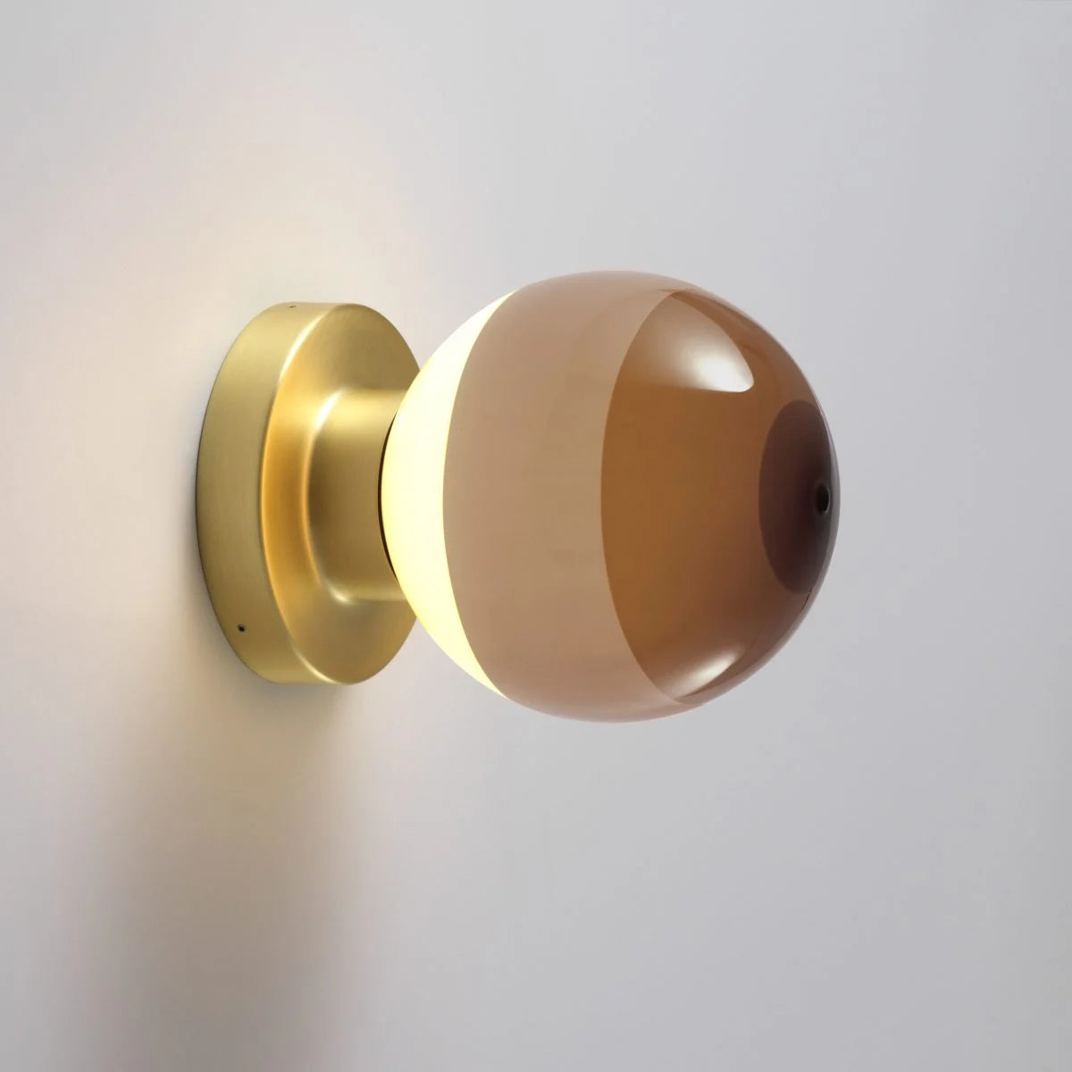 Marset Dipping Light A2 wandlamp chocolate