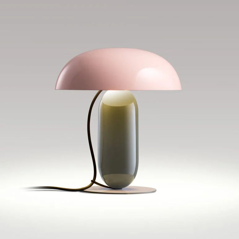 Marset Gambosa Small tafellamp Pink - Brown grey